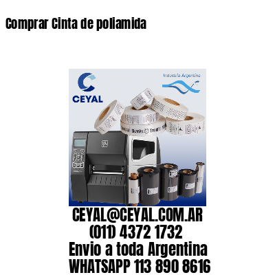 Comprar Cinta de poliamida