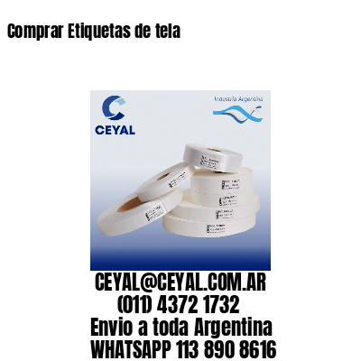 Comprar Etiquetas de tela