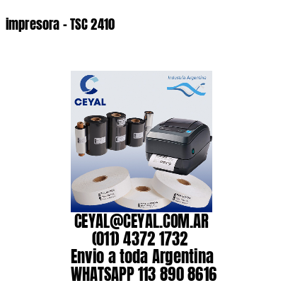 impresora – TSC 2410