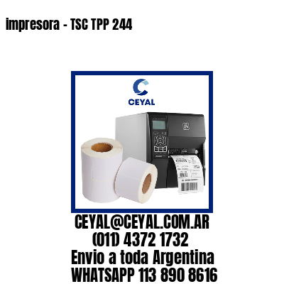 impresora – TSC TPP 244