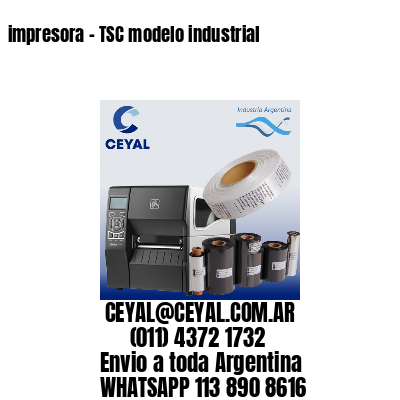 impresora – TSC modelo industrial