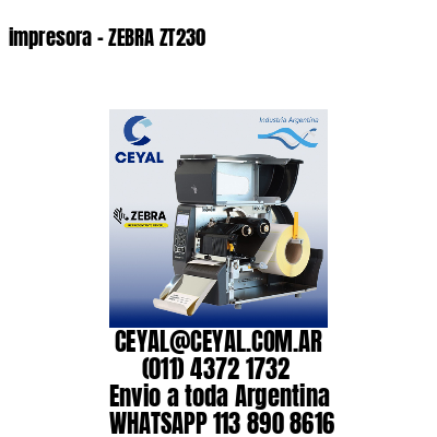 impresora – ZEBRA ZT230