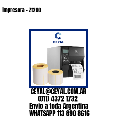 impresora – Zt200