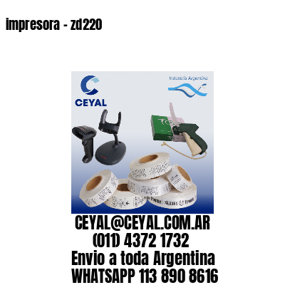 impresora – zd220