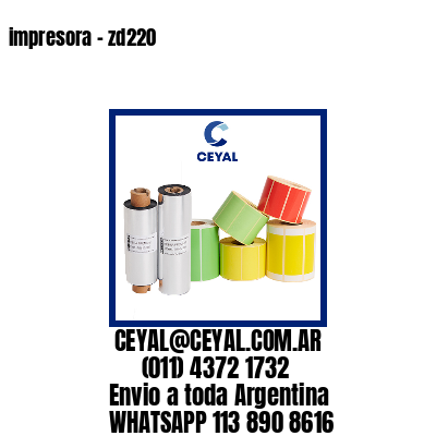 impresora – zd220