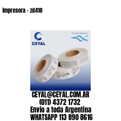 impresora – zd410