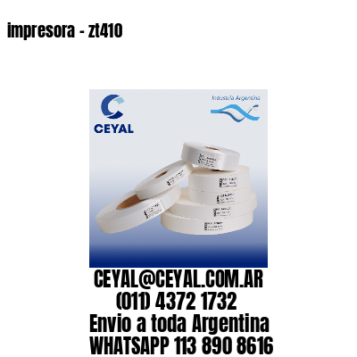 impresora – zt410