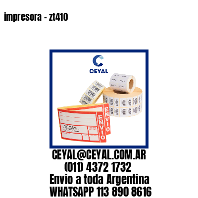 impresora – zt410