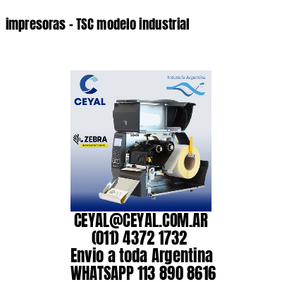 impresoras - TSC modelo industrial