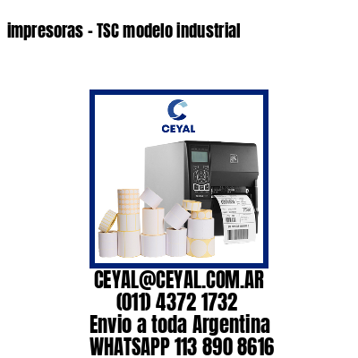 impresoras – TSC modelo industrial