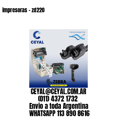impresoras – zd220