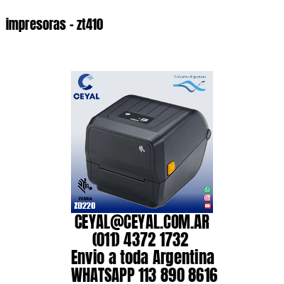 impresoras – zt410