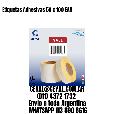 Etiquetas Adhesivas 50 x 100 EAN