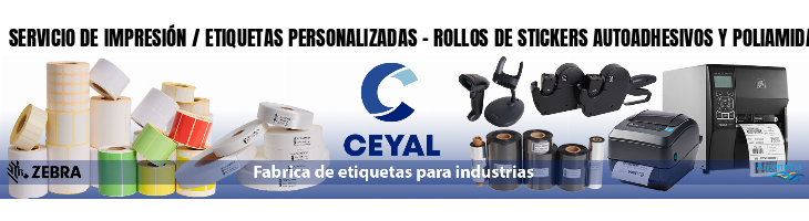SERVICIO DE IMPRESIÓN / ETIQUETAS PERSONALIZADAS - ROLLOS DE STICKERS AUTOADHESIVOS Y POLIAMIDA
