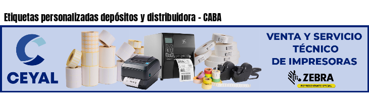 Etiquetas personalizadas depósitos y distribuidora - CABA