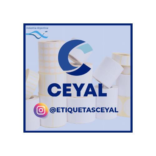Rollos de stickers adhesivos para distribuidoras - CABA