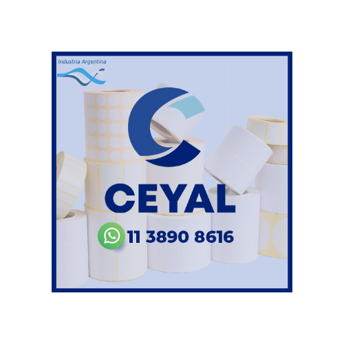 Rollos de stickers adhesivos para distribuidoras - Chaco