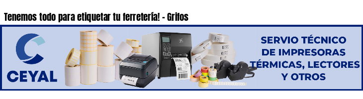 Tenemos todo para etiquetar tu ferretería! - Grifos