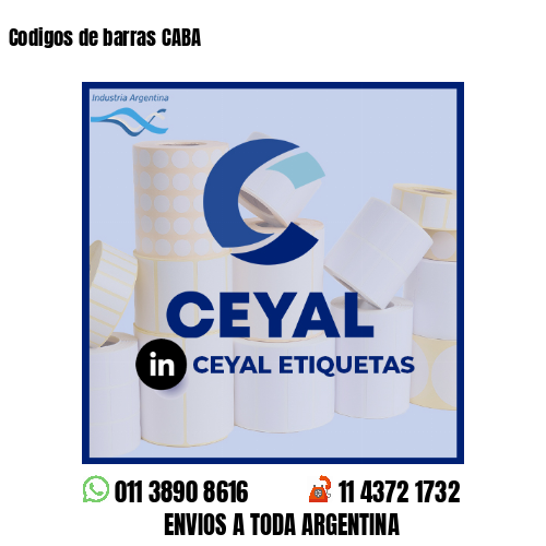 Codigos de barras CABA 