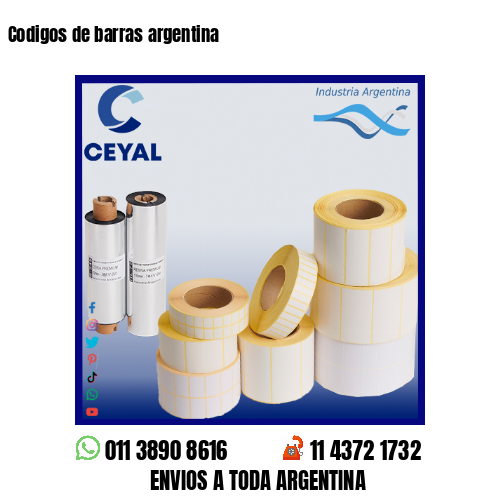 Codigos de barras argentina