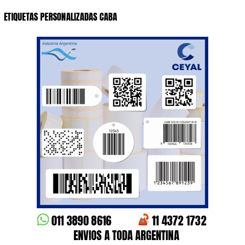 ETIQUETAS PERSONALIZADAS CABA