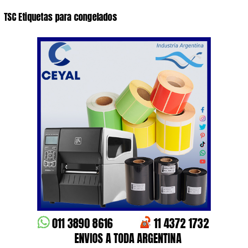 TSC Etiquetas para congelados