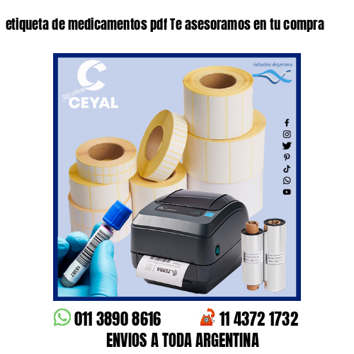 etiqueta de medicamentos pdf Te asesoramos en tu compra