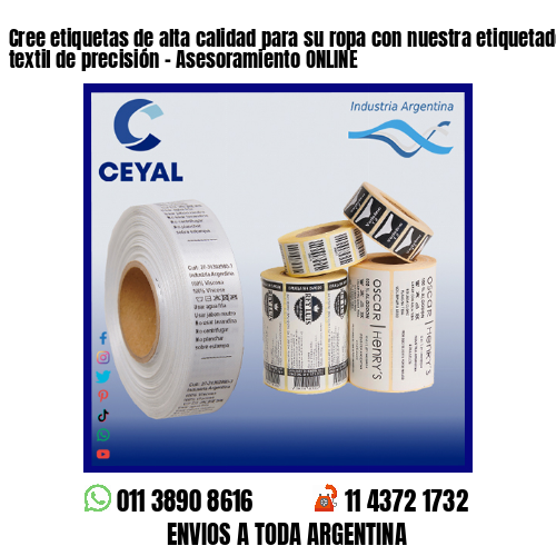 Cree etiquetas de alta calidad para su ropa con nuestra etiquetadora manual textil de precisión – Asesoramiento ONLINE