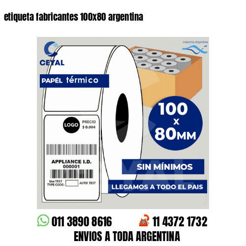 etiqueta fabricantes 100×80 argentina