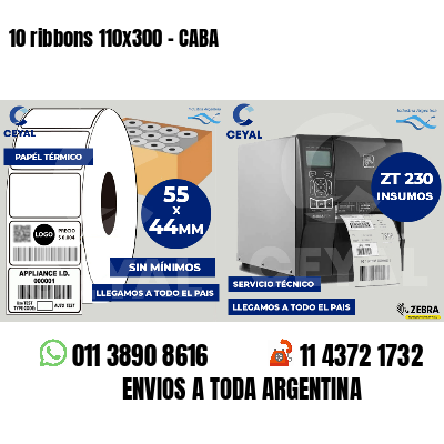 10 ribbons 110x300 - CABA