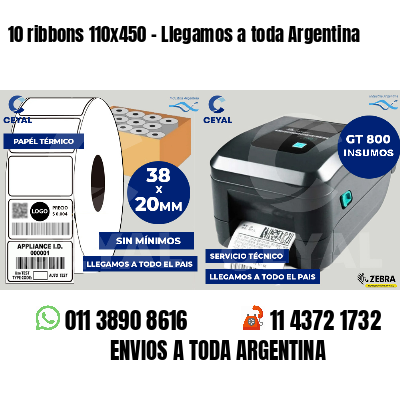 10 ribbons 110x450 - Llegamos a toda Argentina