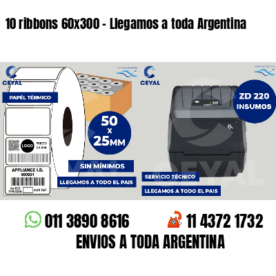 10 ribbons 60x300 - Llegamos a toda Argentina