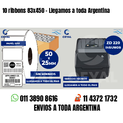 10 ribbons 83x450 - Llegamos a toda Argentina