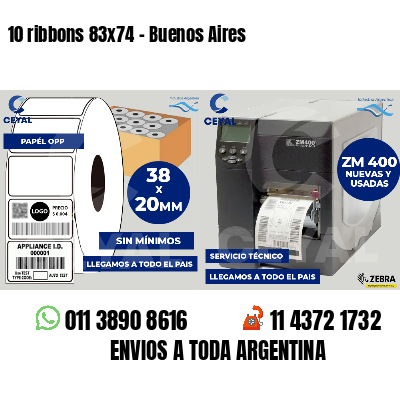 10 ribbons 83x74 - Buenos Aires