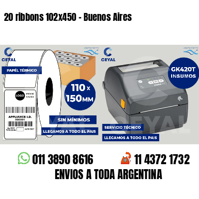 20 ribbons 102x450 - Buenos Aires