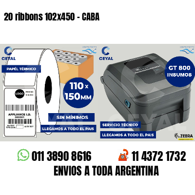 20 ribbons 102x450 - CABA