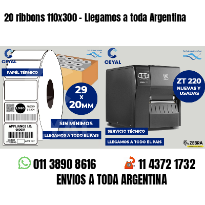 20 ribbons 110x300 - Llegamos a toda Argentina