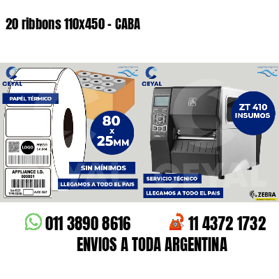 20 ribbons 110x450 - CABA