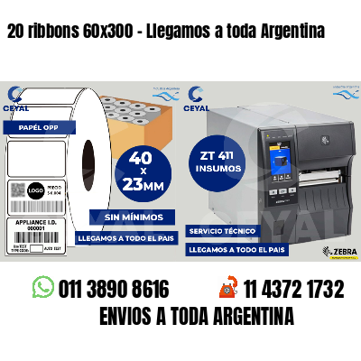 20 ribbons 60x300 - Llegamos a toda Argentina