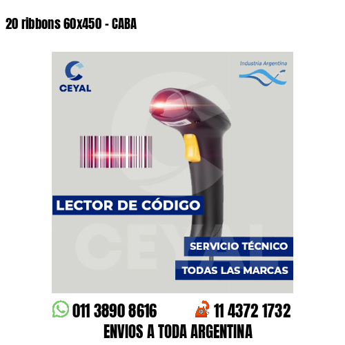 20 ribbons 60x450 - CABA