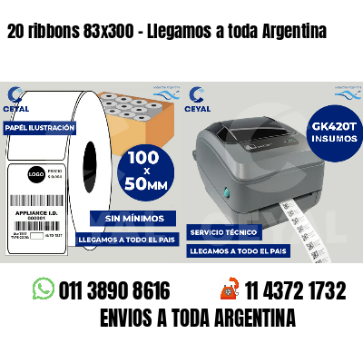 20 ribbons 83x300 - Llegamos a toda Argentina