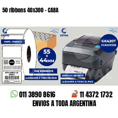 50 ribbons 40x300 - CABA