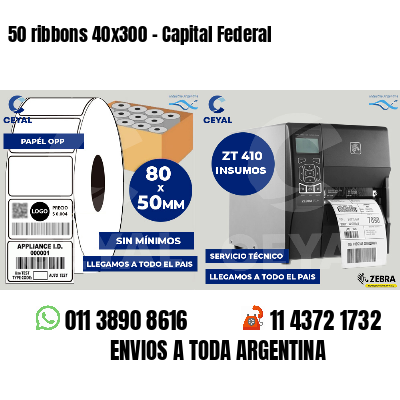 50 ribbons 40x300 - Capital Federal