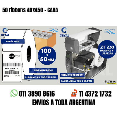 50 ribbons 40x450 - CABA