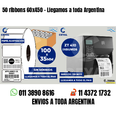 50 ribbons 60x450 - Llegamos a toda Argentina