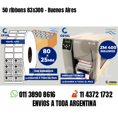 50 ribbons 83x300 - Buenos Aires