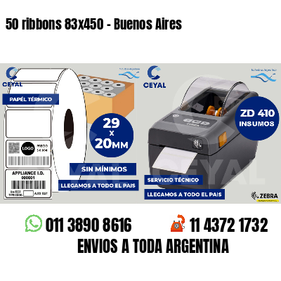 50 ribbons 83x450 - Buenos Aires