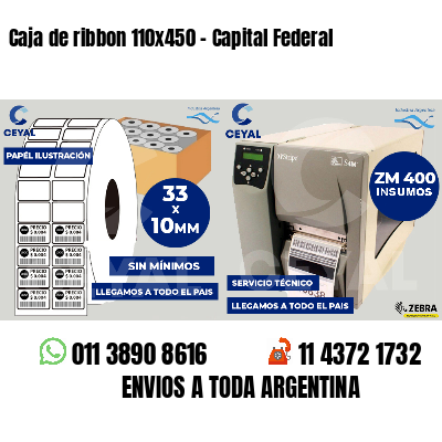 Caja de ribbon 110x450 - Capital Federal
