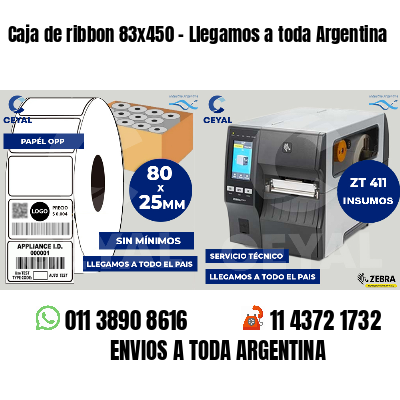 Caja de ribbon 83x450 - Llegamos a toda Argentina