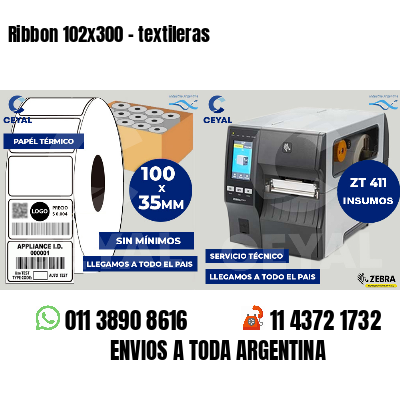 Ribbon 102x300 - textileras